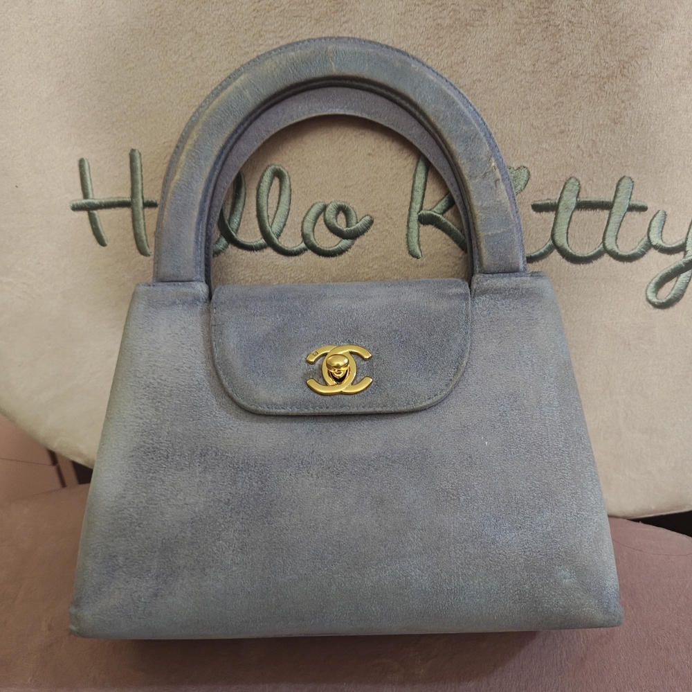 Purple Chanel Kelly